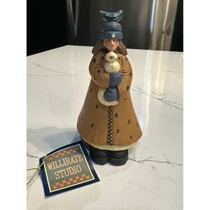 Coyne's And Company Girl Holding A Snowman WW2229